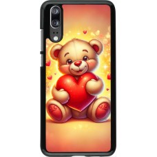 Coque Huawei P20 - Valentine 2024 Teddy love