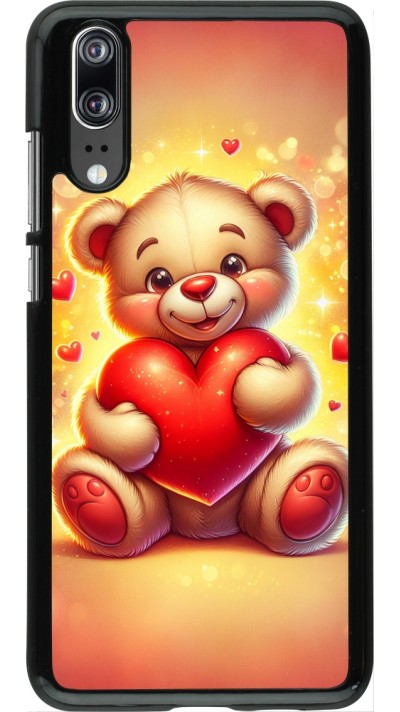Coque Huawei P20 - Valentine 2024 Teddy love