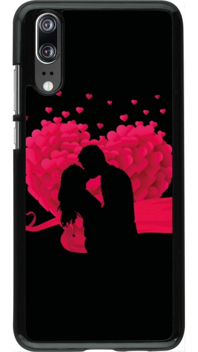 Coque Huawei P20 - Valentine 2023 passionate kiss