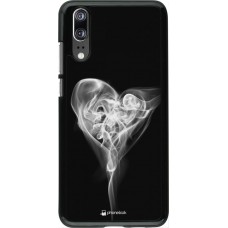 Hülle Huawei P20 - Valentine 2022 Black Smoke