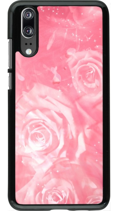 Coque Huawei P20 - Valentine 2023 bouquet de roses