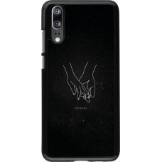 Coque Huawei P20 - Valentine 2023 hands forever