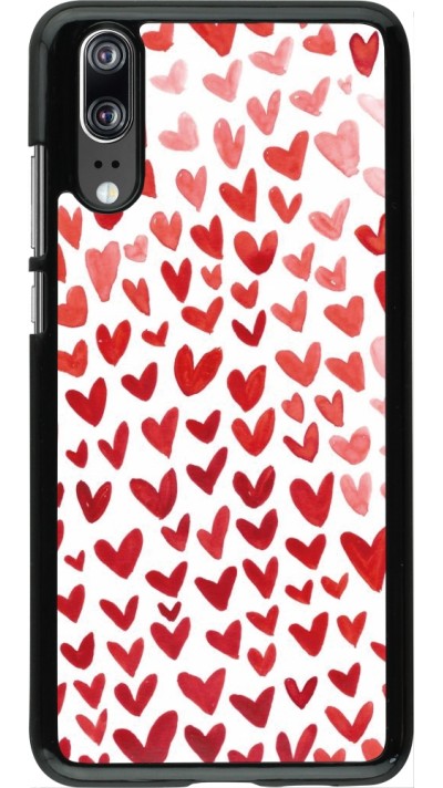 Coque Huawei P20 - Valentine 2023 multiple red hearts