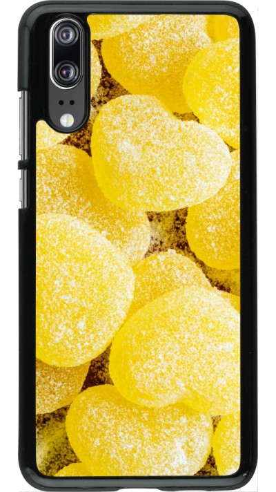 Coque Huawei P20 - Valentine 2023 sweet yellow hearts