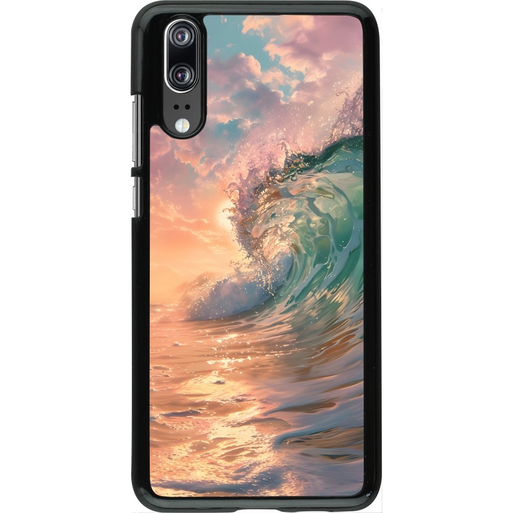Coque Huawei P20 - Wave Sunset
