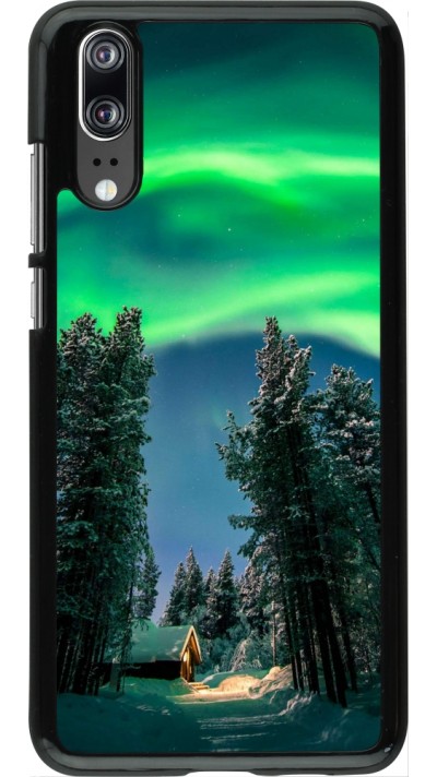 Coque Huawei P20 - Winter 22 Northern Lights