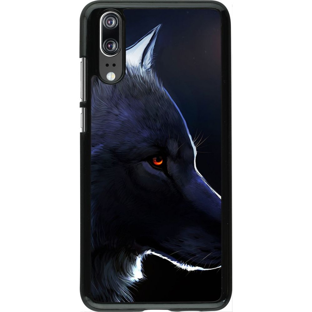 Coque Huawei P20 - Wolf Shape