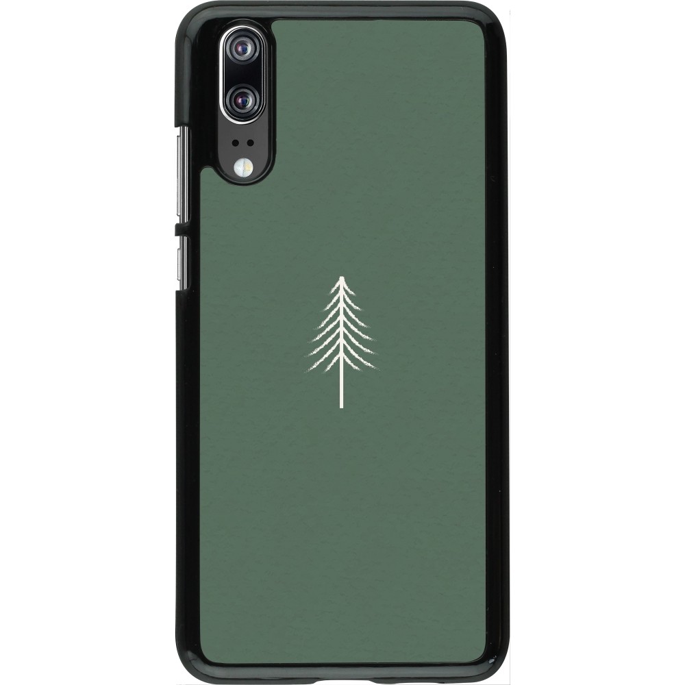 Coque Huawei P20 - Christmas 22 minimalist tree