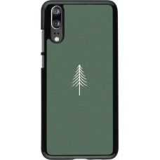 Coque Huawei P20 - Christmas 22 minimalist tree