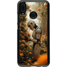 Coque Huawei P20 Lite - Astronaut flowers 2025
