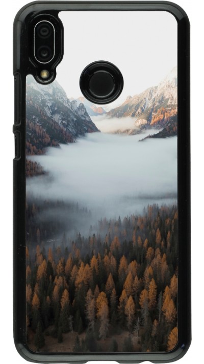 Huawei P20 Lite Case Hülle - Autumn 22 forest lanscape