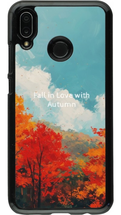 Coque Huawei P20 Lite - Autumn 25 Fall in love