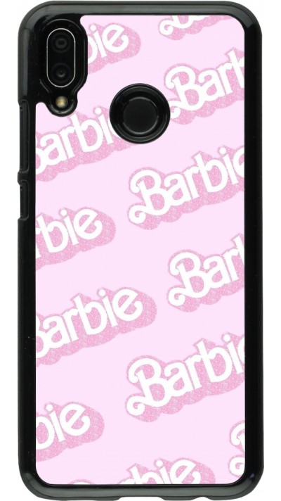 Huawei P20 Lite Case Hülle - Barbie light pink pattern