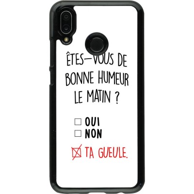 Hülle Huawei P20 Lite - Bonne humeur matin