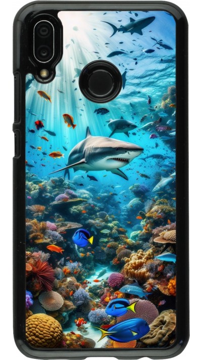 Huawei P20 Lite Case Hülle - Bora Bora Meer und Wunder