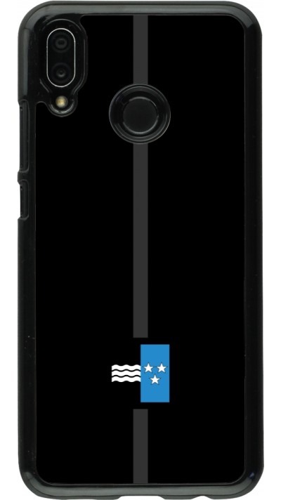 Huawei P20 Lite Case Hülle - Kanton AG schwarz