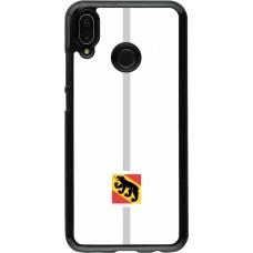 Coque Huawei P20 Lite - Canton BE blanc