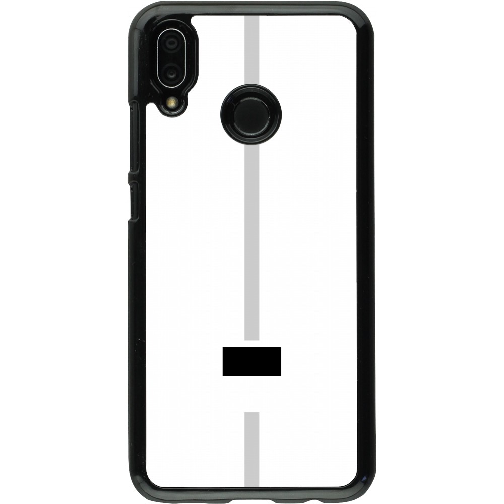 Coque Huawei P20 Lite - Canton FR blanc