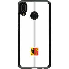 Coque Huawei P20 Lite - Canton GE blanc