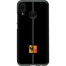 Huawei P20 Lite Case Hülle - Kanton GE schwarz