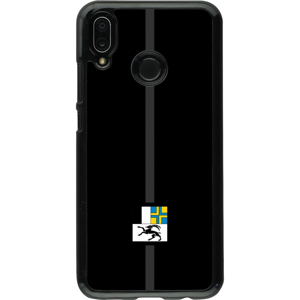 Coque Huawei P20 Lite - Canton GR noir