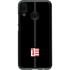 Coque Huawei P20 Lite - Canton JU noir