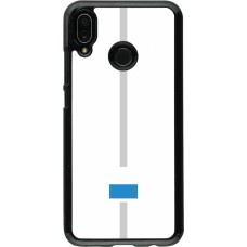 Coque Huawei P20 Lite - Canton LU blanc