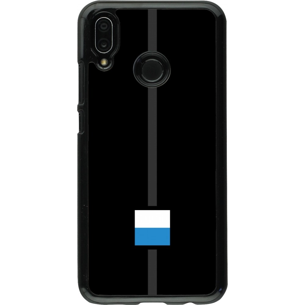 Coque Huawei P20 Lite - Canton LU noir