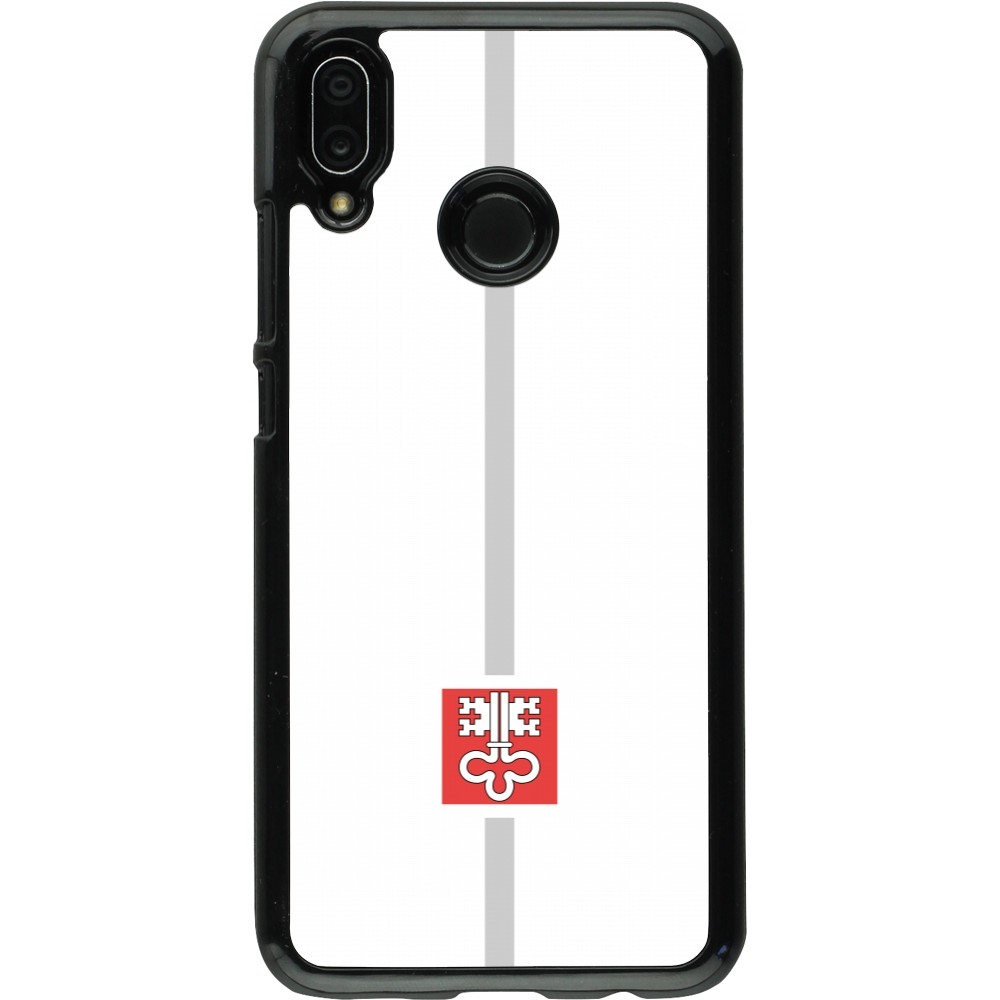 Coque Huawei P20 Lite - Canton NW blanc