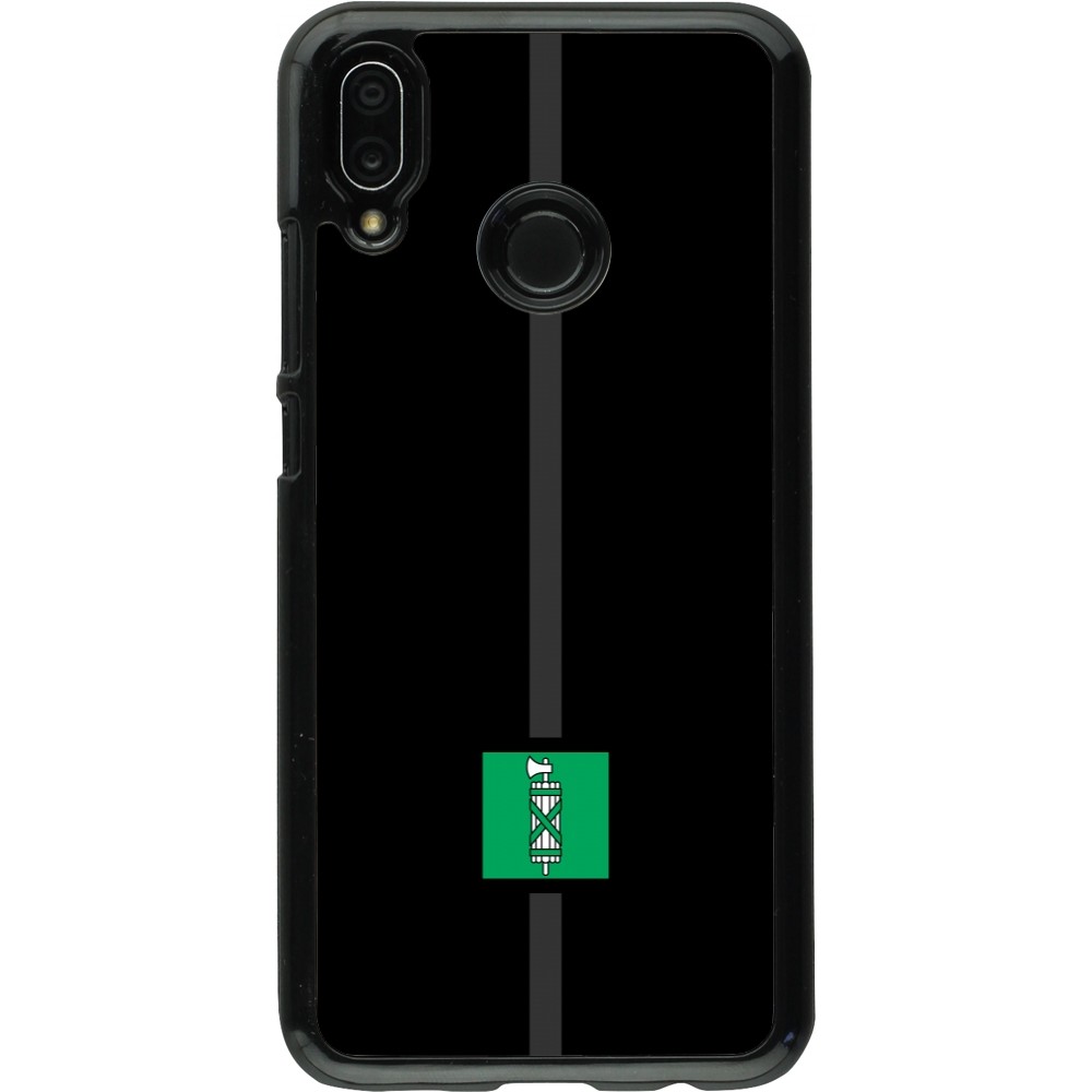 Coque Huawei P20 Lite - Canton SG noir