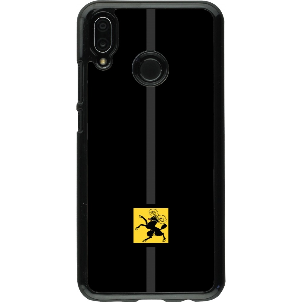 Coque Huawei P20 Lite - Canton SH noir