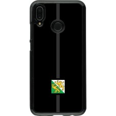 Coque Huawei P20 Lite - Canton TG noir