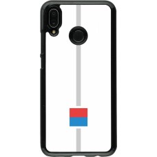 Coque Huawei P20 Lite - Canton TI blanc