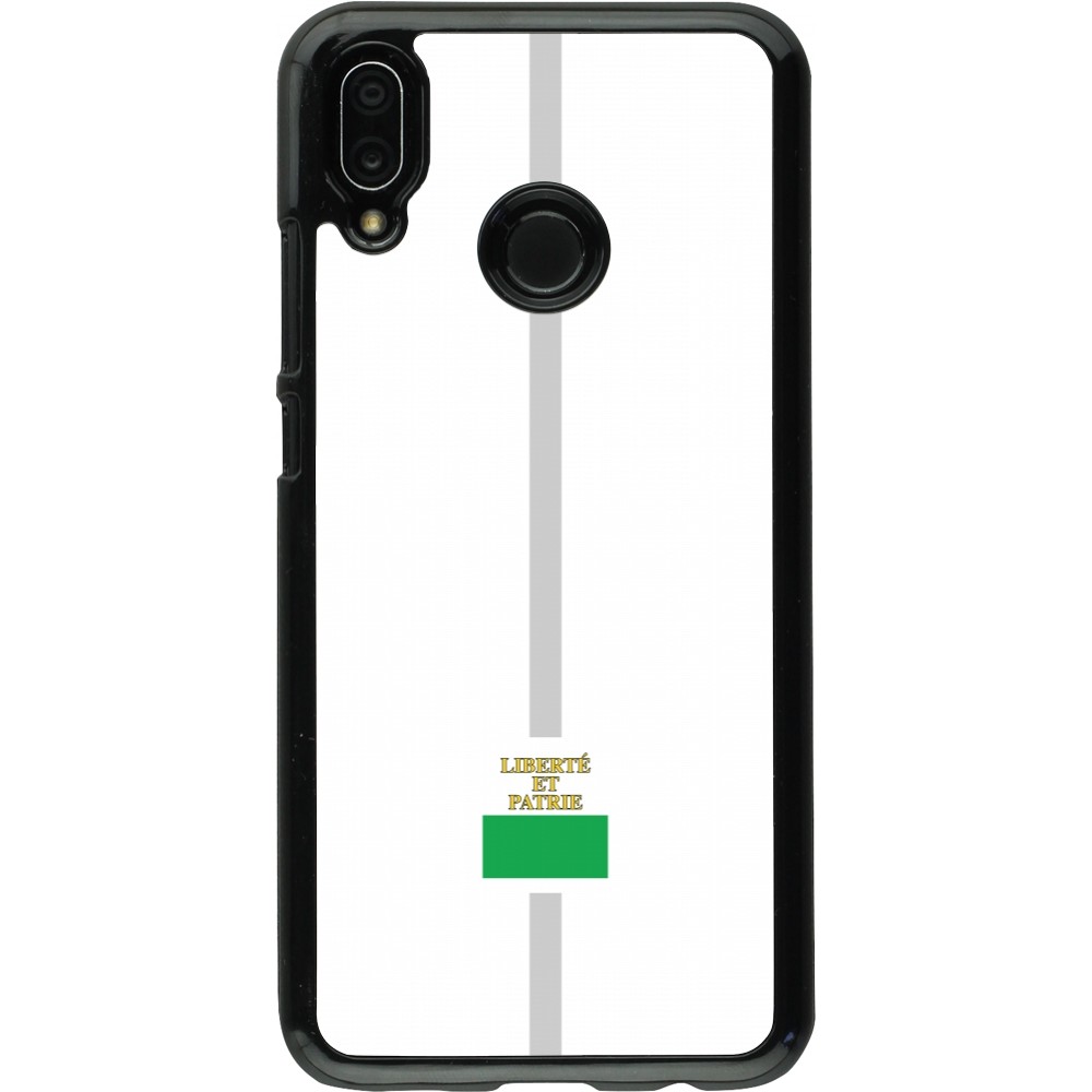 Coque Huawei P20 Lite - Canton VD blanc
