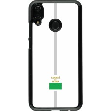 Coque Huawei P20 Lite - Canton VD blanc