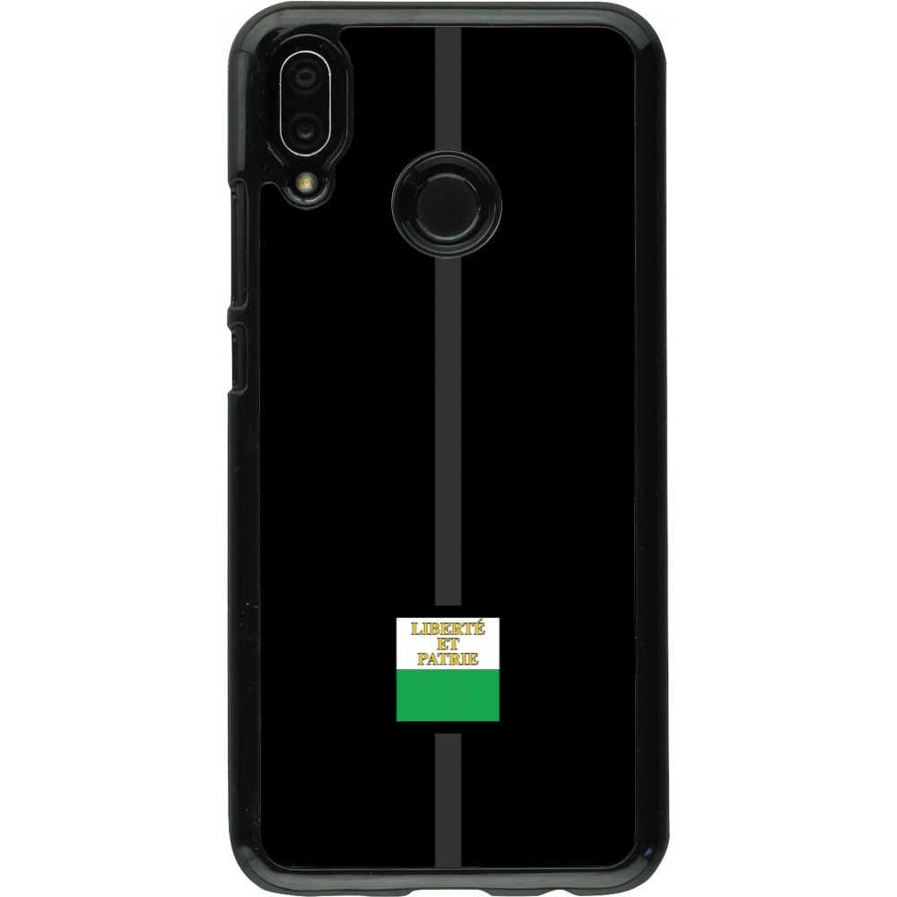 Coque Huawei P20 Lite - Canton VD noir