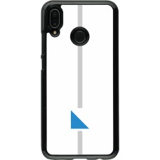 Coque Huawei P20 Lite - Canton ZH blanc