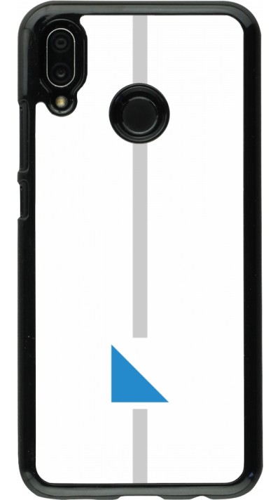 Coque Huawei P20 Lite - Canton ZH blanc