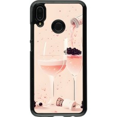 Coque Huawei P20 Lite - Champagne Pouring Pink