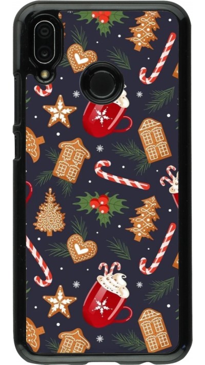 Coque Huawei P20 Lite - Christmas 25 Pattern Gingerbread House