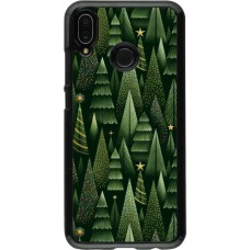 Huawei P20 Lite Case Hülle - Christmas 25 Pattern Xmas Tree