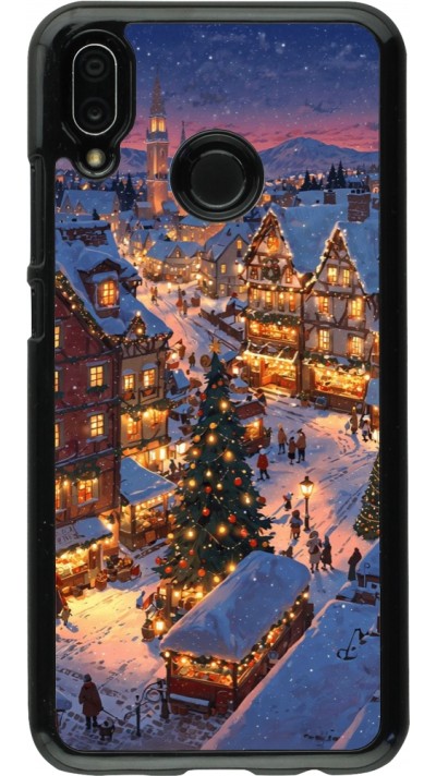 Coque Huawei P20 Lite - Christmas 25 Xmas Village