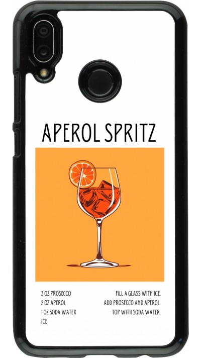 Huawei P20 Lite Case Hülle - Cocktail Rezept Aperol Spritz