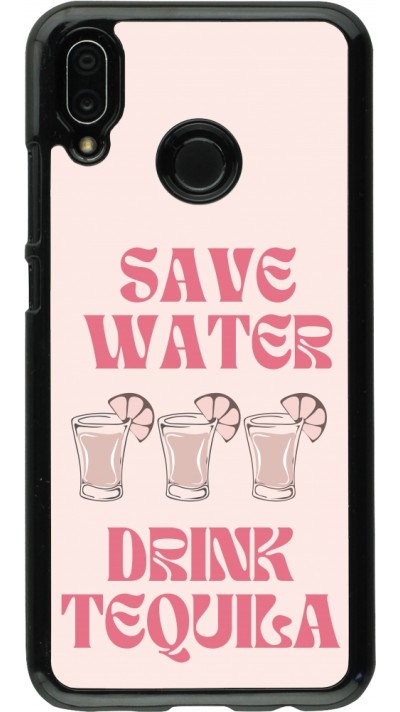 Huawei P20 Lite Case Hülle - Cocktail Save Water Drink Tequila