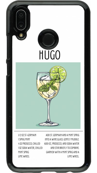 Huawei P20 Lite Case Hülle - Cocktail Rezept Hugo