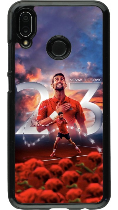 Coque Huawei P20 Lite - Djokovic 23 Grand Slam
