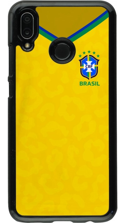 Huawei P20 Lite Case Hülle - Brasilien 2022 personalisierbares Fußballtrikot