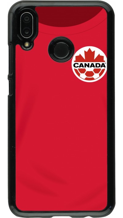 Coque Huawei P20 Lite - Maillot de football Canada 2022 personnalisable