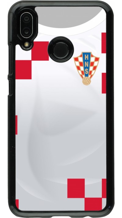 Coque Huawei P20 Lite - Maillot de football Croatie 2022 personnalisable
