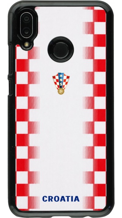 Coque Huawei P20 Lite - Maillot de football Croatie 2026 personnalisable